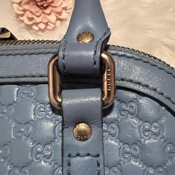 Authentic Gucci Microguccissima Dome Mini Satchel - Picture 6 of 13